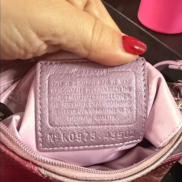 Coach Y2K limited edition Pink and Purple Heart Crossbody Bag - Picture 11 of 17